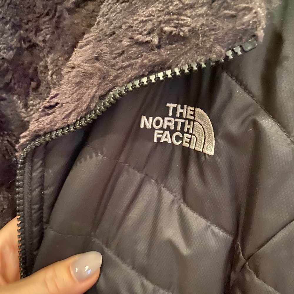 EUC North Face reversible puffer coat. Size small - Picture 2 of 5